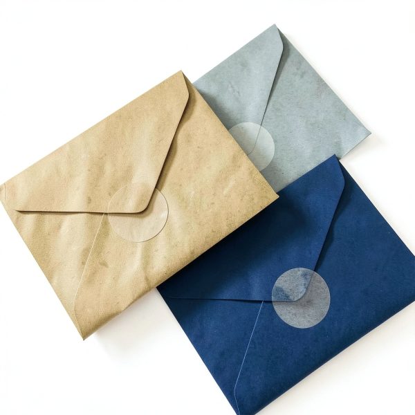 Transparent Envelope Seals DOXRTEI Waterproof Peel Stick-3