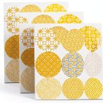 TTSAM Gold Glitter Envelope Seals 108 Pieces Geometric-0