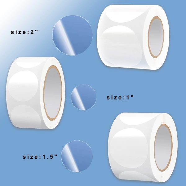 Transparent Envelope Seals DOXRTEI Vinyl Removable Stickers-2