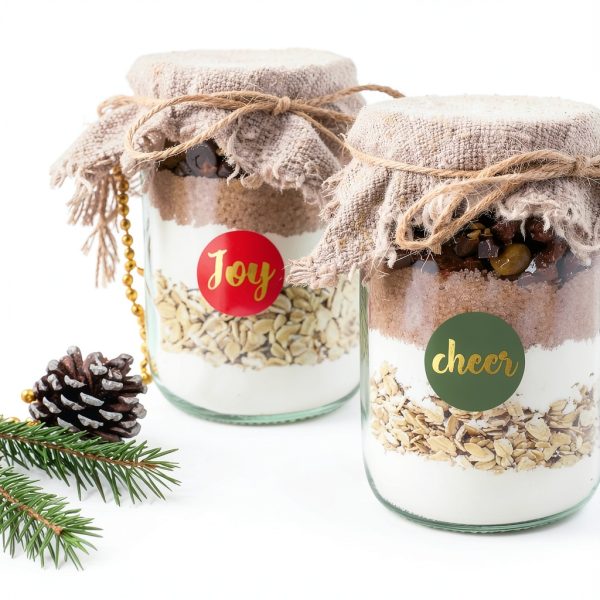 Christmas Stickers Gold Foil Waterproof Mobiusea Holiday-6
