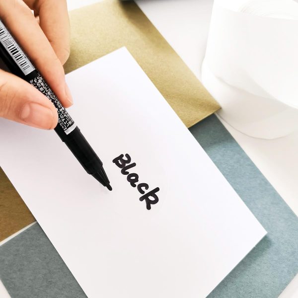 DOXRTEI Transparent Removable Envelope Seals Vinyl Stickers-2