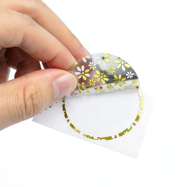 TTSAM Gold Glitter Envelope Seals 108 Pieces Geometric-4