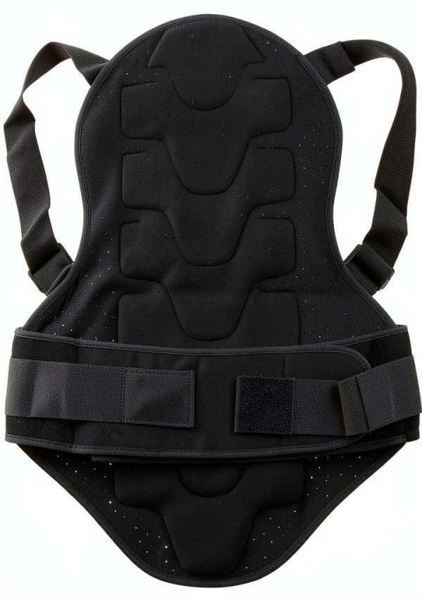 BARMI Adult Back Protector with Button Belt – Lightweight Impact-7