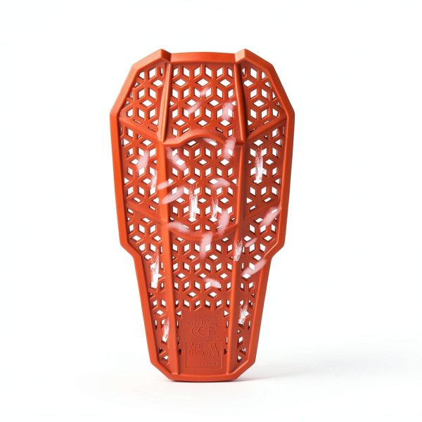 MOTOSTYLEWEAR CE2 Level Back Protector Red/Back One Size Adjustable-2