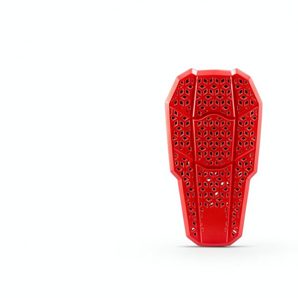 MOTOSTYLEWEAR CE2 Level Back Protector Red/Back One Size Adjustable-4