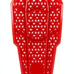 MOTOSTYLEWEAR CE2 Level Back Protector Red/Back One Size Adjustable-0