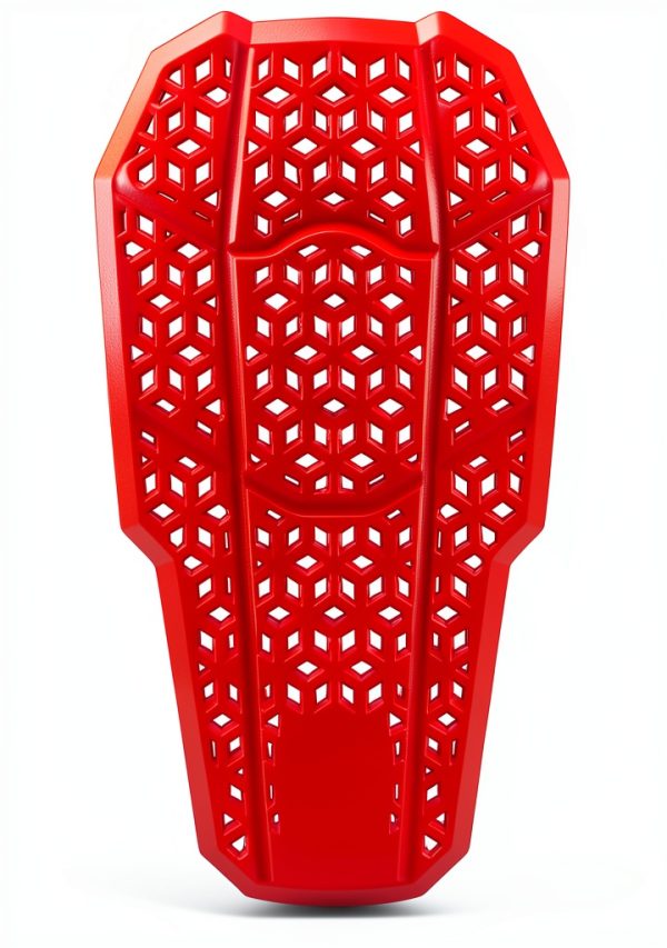 MOTOSTYLEWEAR CE2 Level Back Protector Red/Back One Size Adjustable-0