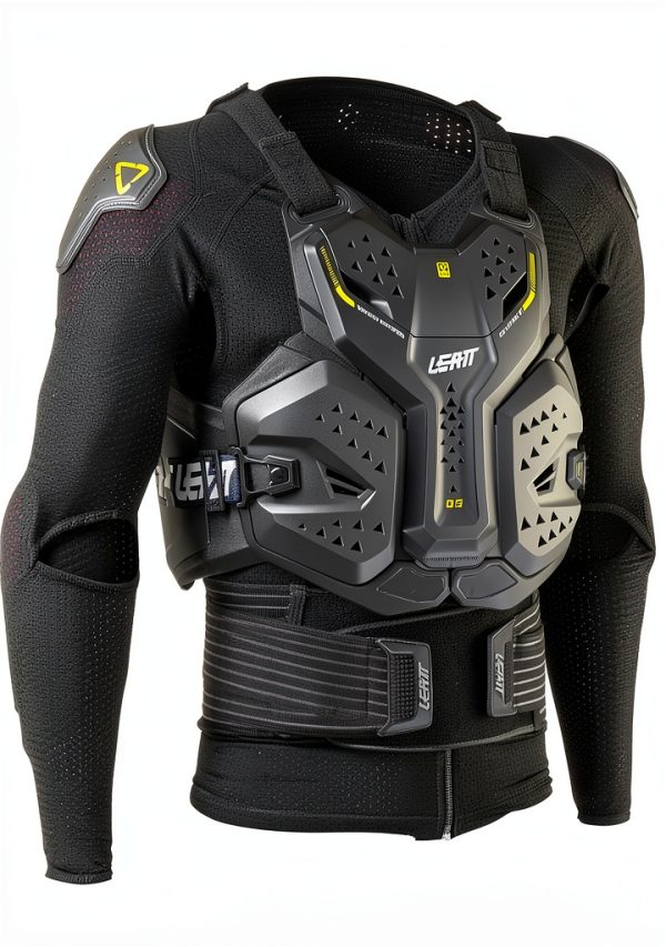Leatt Chest Protector Graphene Modular Zip-Up with Elbow Protection-0