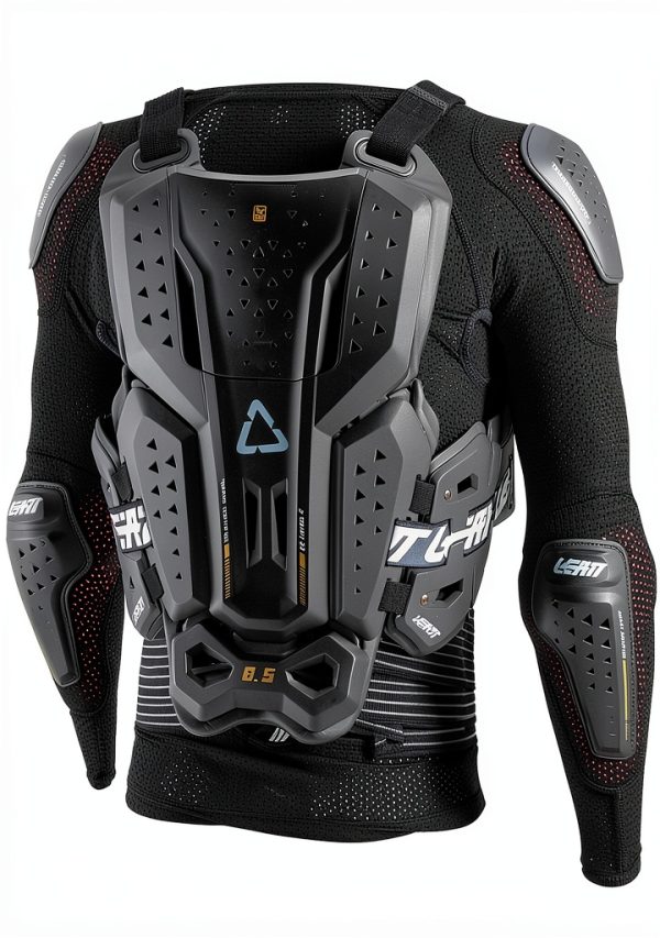 Leatt Chest Protector Graphene Modular Zip-Up with Elbow Protection-2