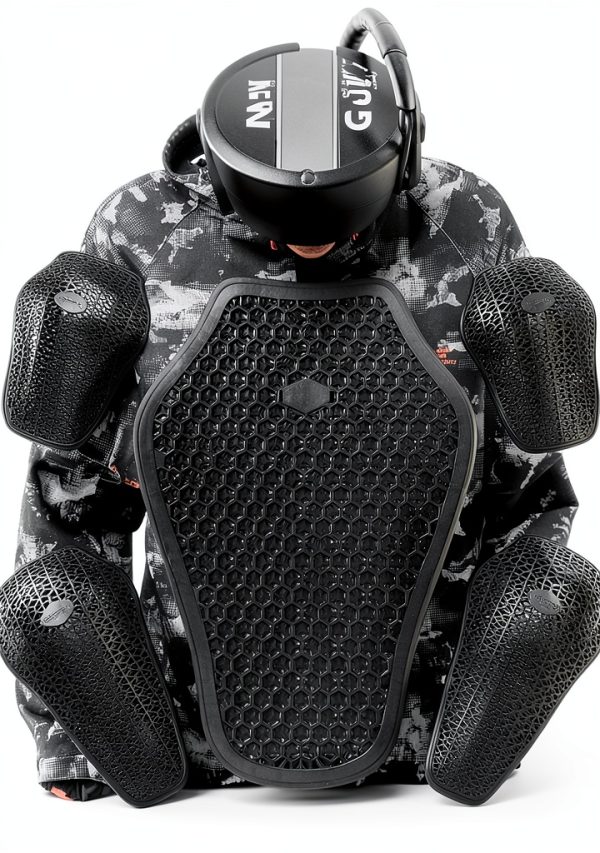 Motorcycle Back Protector Set MJMOTO ESPRO 5 Piece CE Level 1 Armor-2