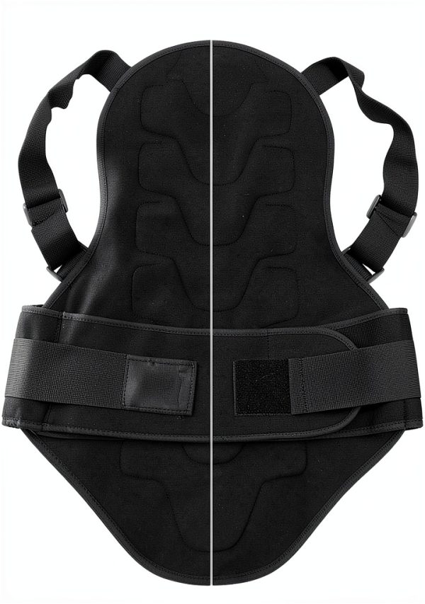BARMI Adult Back Protector with Button Belt – Lightweight Impact-6