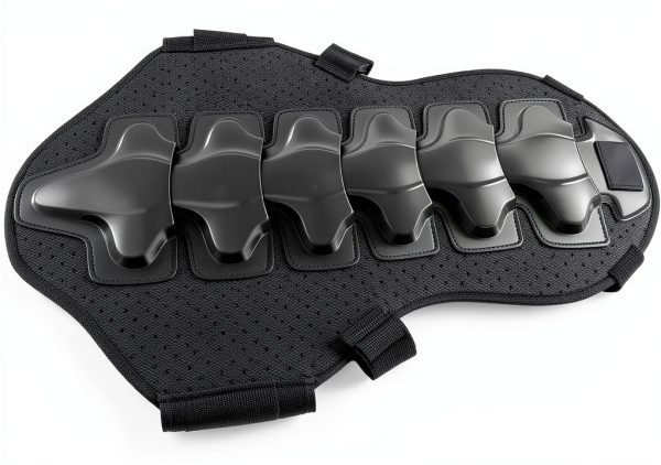 BARMI Adult Back Protector with Button Belt – Lightweight Impact-3