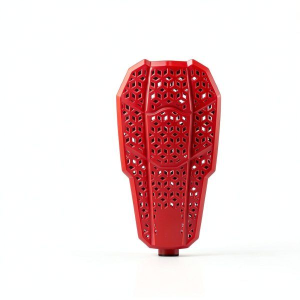 MOTOSTYLEWEAR CE2 Level Back Protector Red/Back One Size Adjustable-5