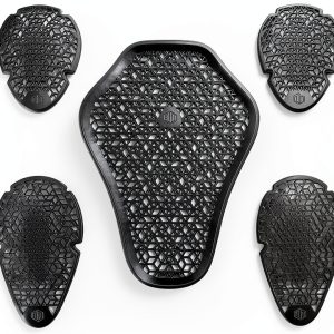 ILM CE Armor 5-PC Back Elbow Shoulder Pads for Moto Jackets P-EKB-0