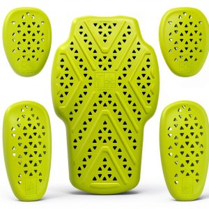 KEMIMOTO CE Level 2 Back Armor Protector Pad, CE Level 2 Elbow and Shoulder Certified, Anti Impact Inserts for Motorcycle Jackets (5 PC Set)-0