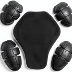 Jackets 4 Bikes Motorcycle Armor 5PC CE Level 1 Black Universal Fit-0