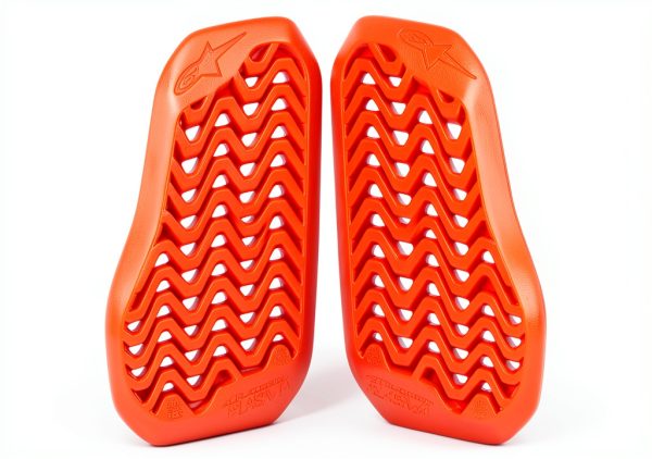 Alpinestars Nucleon Plasma Divided Chest Protectors Lg Red-0
