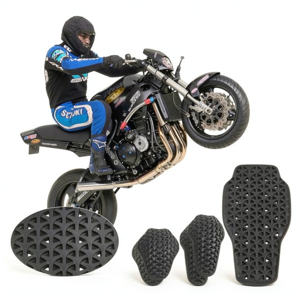 Motorcycle Back Protector Insert Lyndwin CE Level 2 Armor Set 5pcs-1