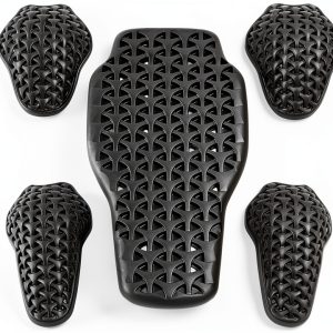 Motorcycle Back Protector Insert Lyndwin CE Level 2 Armor Set 5pcs-0