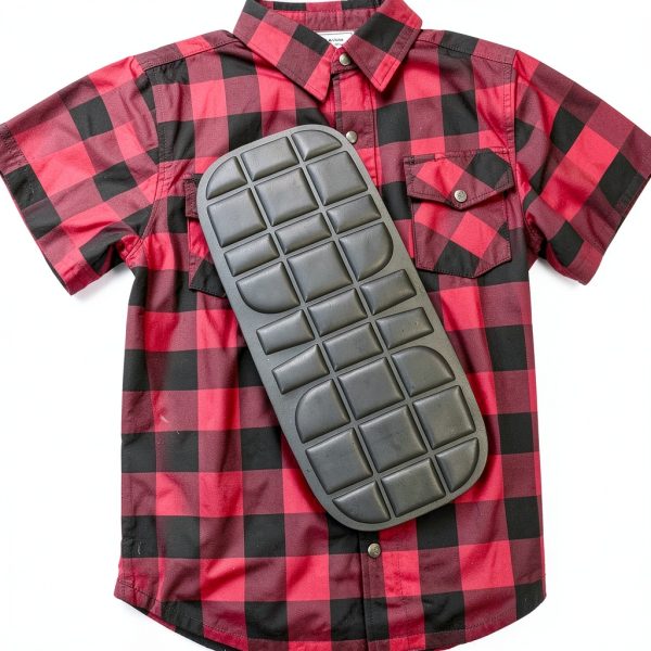 Back Protector Milwaukee Leather MP7904 Black for Motorcycle Jackets-3
